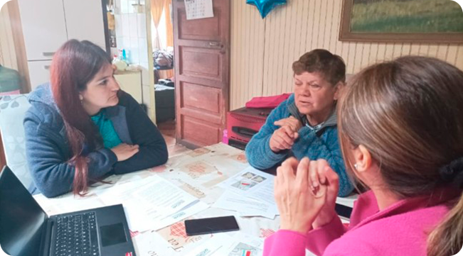 Puerta a puerta Participación Ciudadana (PAC)